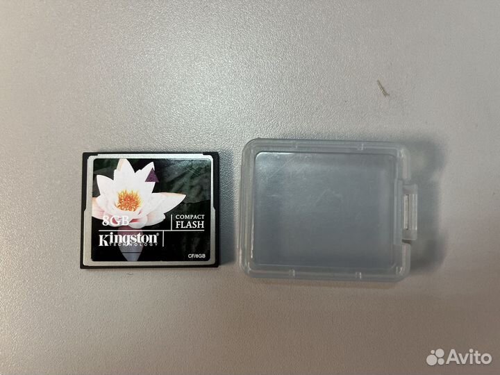 Карта памяти Kingston Compact Flash 8Gb