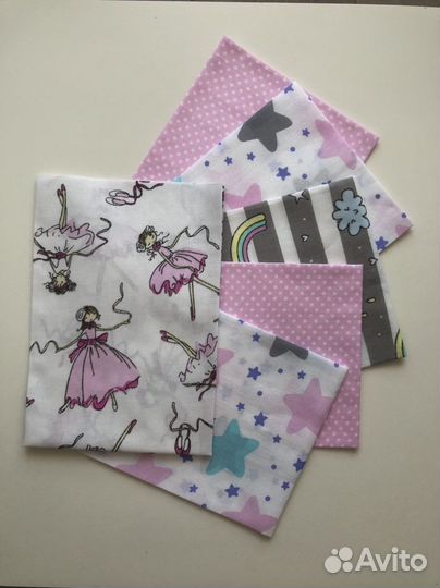 Отрез ткани для рукоделия хлопок