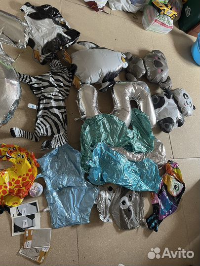 Воздушные шары новые бу фольгированные шар цифра