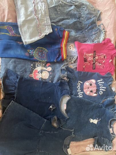 Детские вещи на девочку 2-4 лет