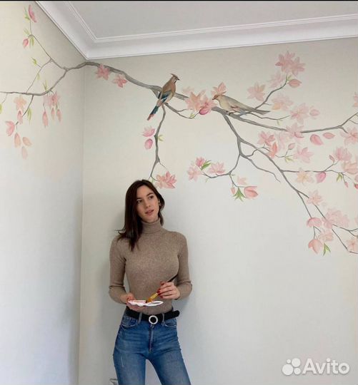 Роспись на стенах