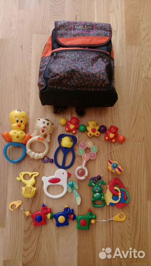 Рюкзак детский+игрушки(для 