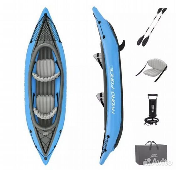 65131 Надувная байдарка 331х88x45 см до 180 кг