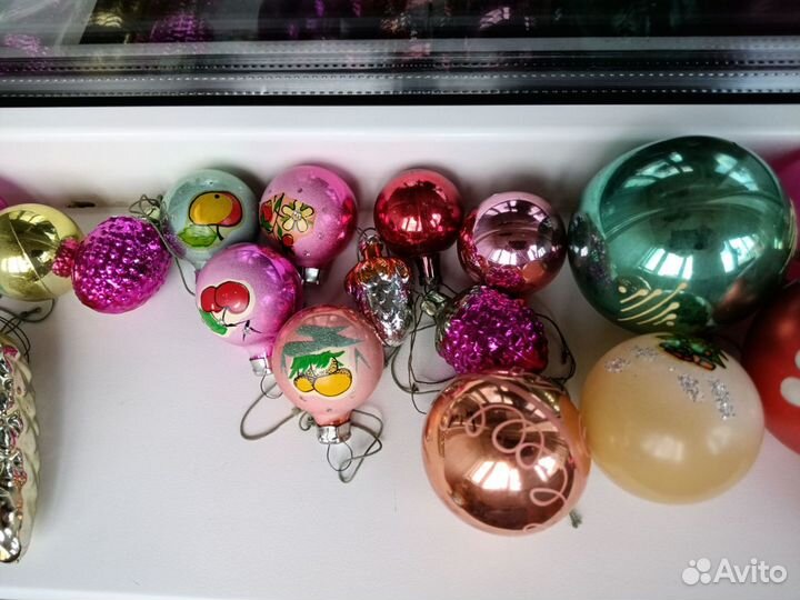 Елочные игрушки СССР