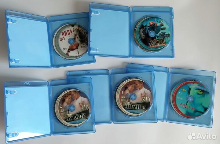 Blue ray фильмы 3D