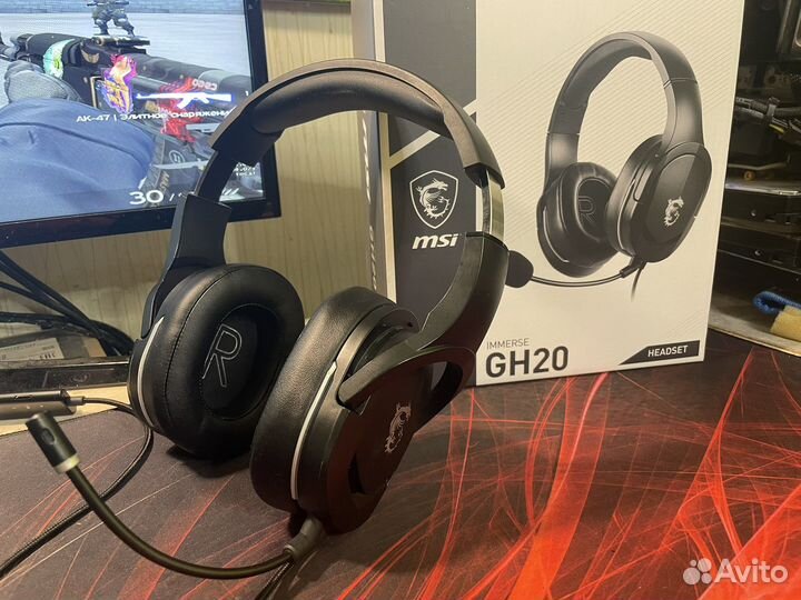 Наушники MSI immerse GH20
