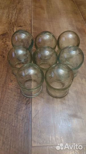 Банки стеклянные медицинские