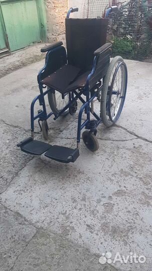 Инвалидная коляска складная бу
