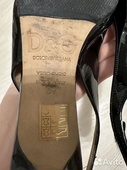 Туфли dolce gabbana оригинал 36-37