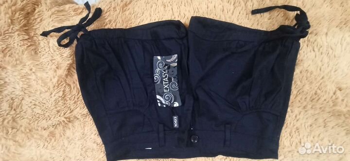 Кожаные шорты