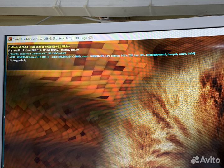 Видеокарта MSI GeForce GTX 750 Ti 2Гб Twin Frozr