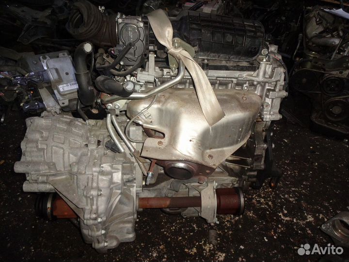 Двс+кпп nissan MR20DE 022273B