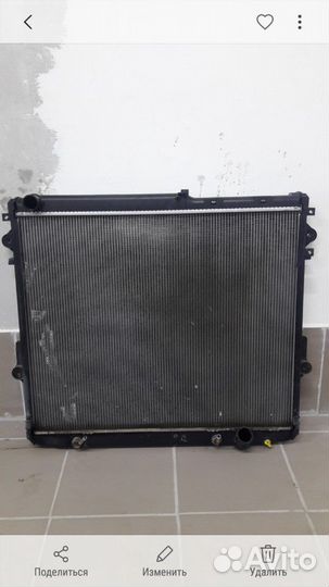 Радиатор охлаждения для Тайота LC200