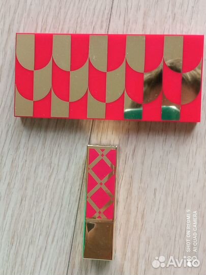 Набор Estee Lauder палетка теней, помада, румяна