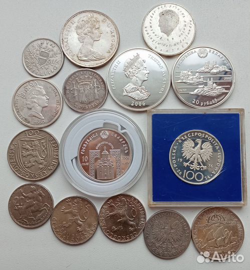 Серебро. стран европы