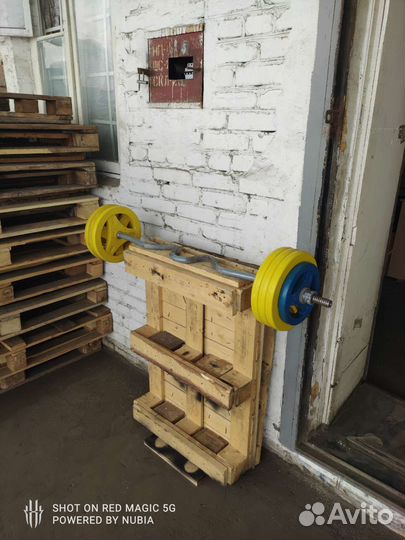 Штанги и гантели бу