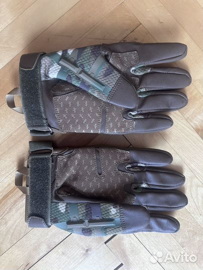 Перчатки тактические кожаные