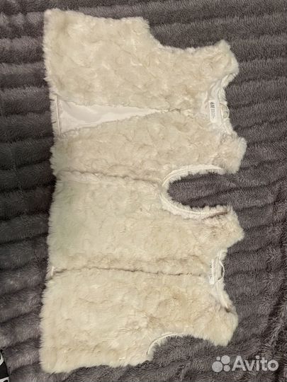 Жилет меховой для девочек