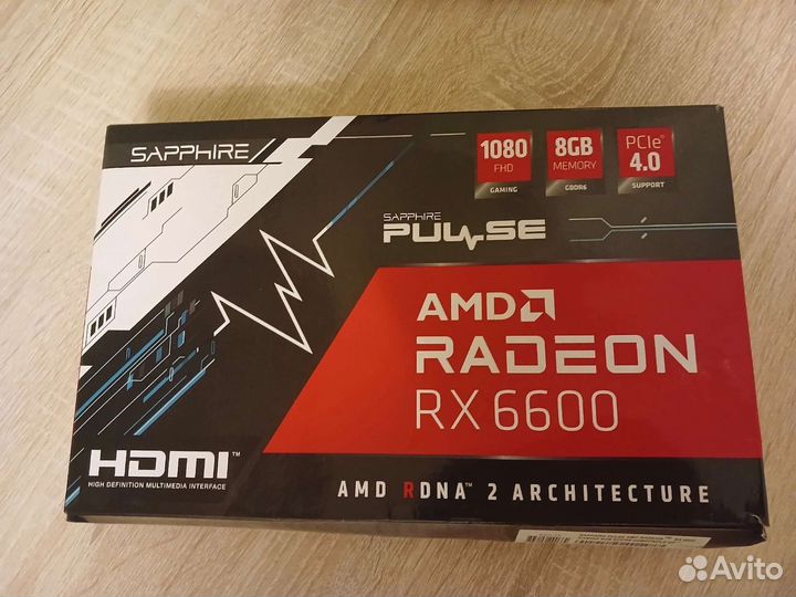 Видеокарта rx 6600