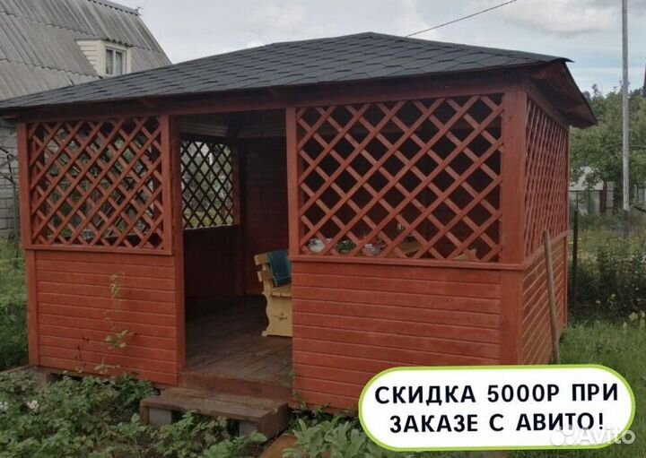 Красивые беседки