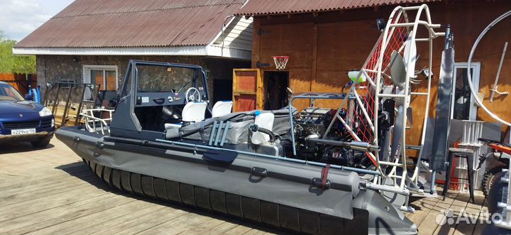 Ограждение винта для аэролодки алюминий