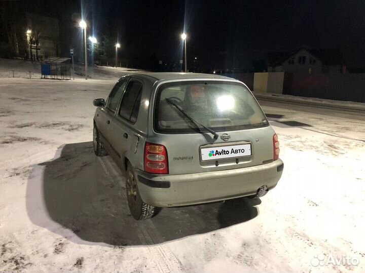 Nissan March 1.0 AT, 1999, 110 000 км
