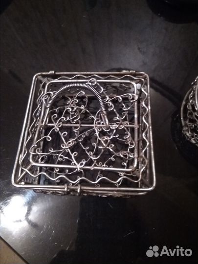 Шкатулки ажурные металлические