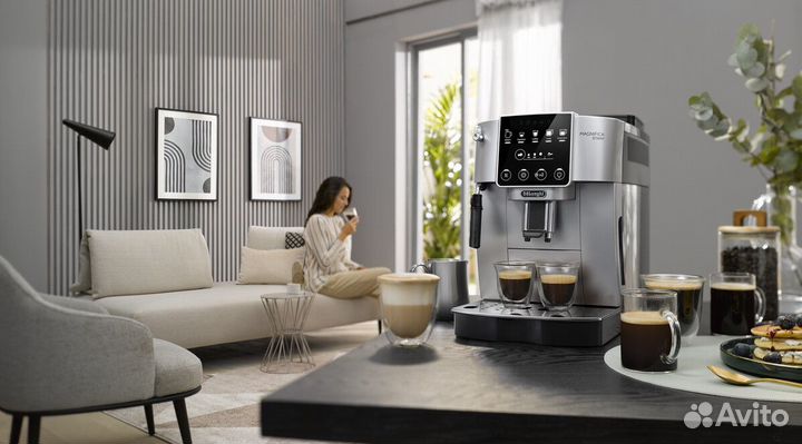 Новая кофемашина DeLonghi Ecam 220.30.SB серебро