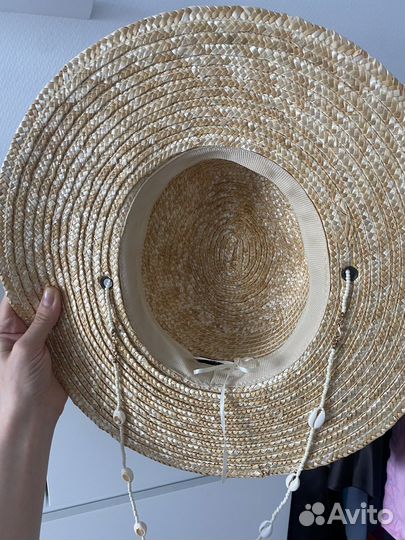 Соломенная шляпа hm