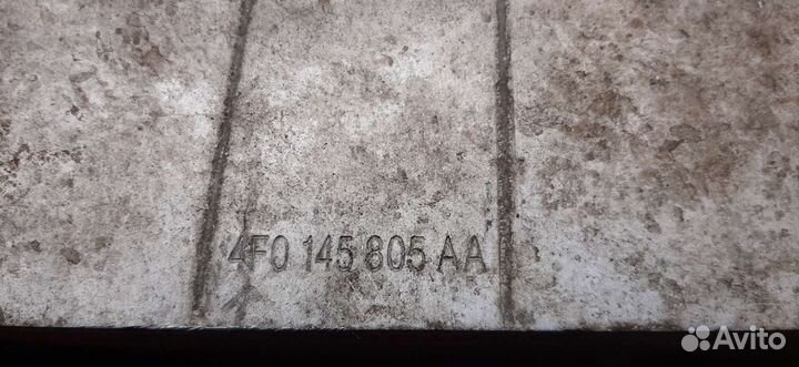 Интеркулер audi