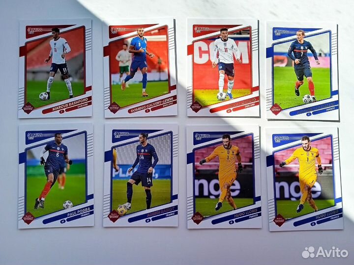 Карточки panini Donruss Soccer Road to Qatar 2021