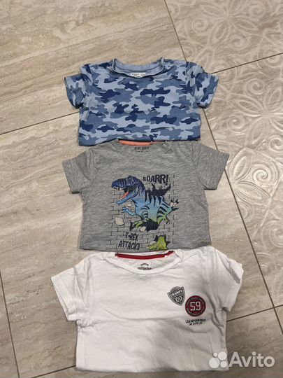 Вещи пакетом на мальчика 110-122