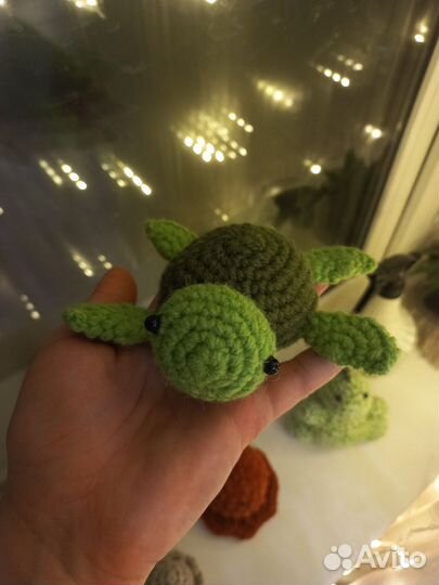 Вязаные игрушки ручной работы