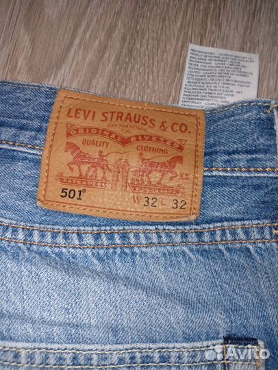 Джинсы levis 501 оригинал