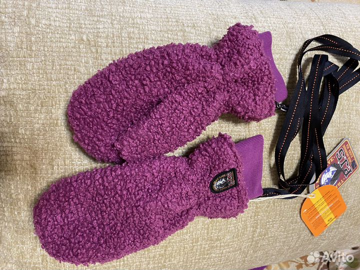 Комплект parajumpers варежки и шапка