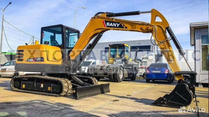 Мини-экскаватор Sany SY55C, 2023