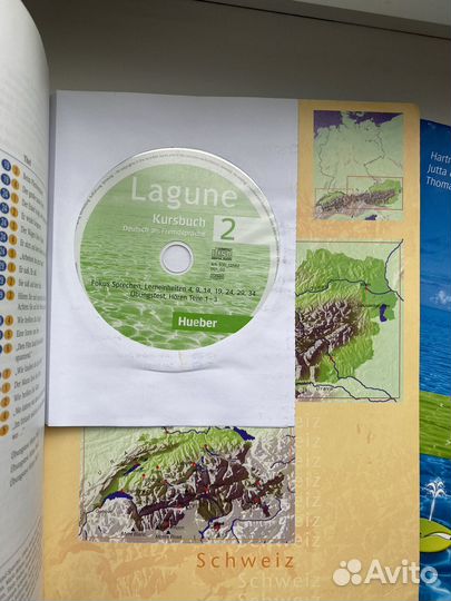 Учебник и тетрадь по немецкому Lagune2