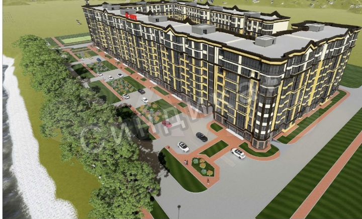 2-к. квартира, 66,6 м², 4/10 эт.