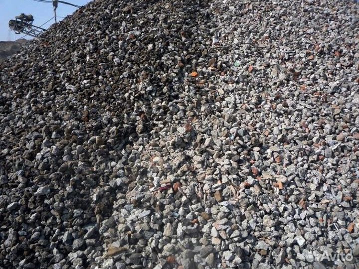 Вторичный щебень