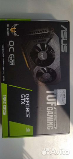 Asus tuf Gtx 1660 super