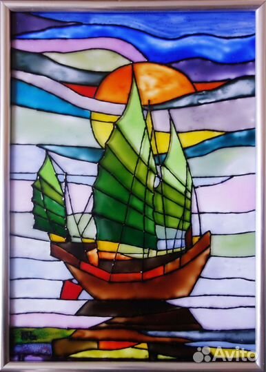 Витражная картина на заказ