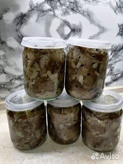 Солёные грибы, чёрный груздь, ассорти, опята