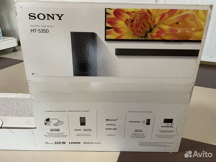 Саундбар sony ht s350