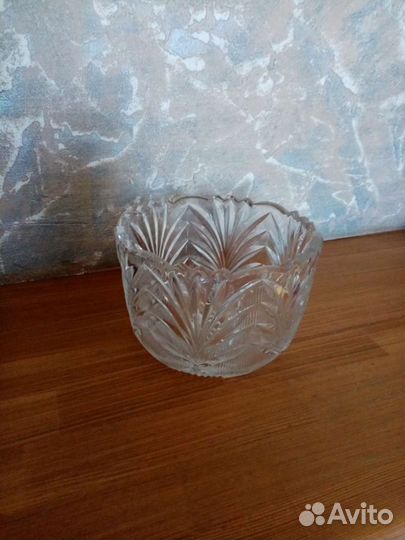 Ваза хрусталь