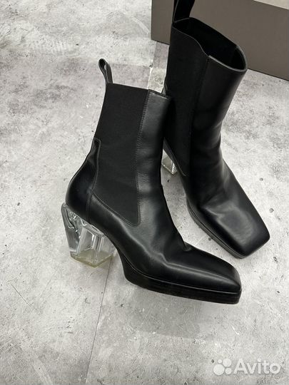 Каблуки Rick Owens Heeled Sliver Boots оригинал