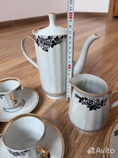 Кофейный сервиз Барановка СССР на 6 перс