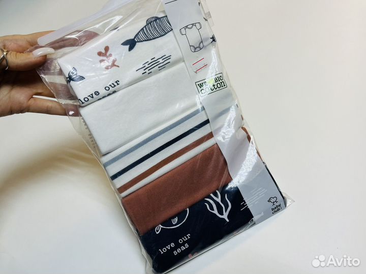 Новое боди 5 шт C&A Германия