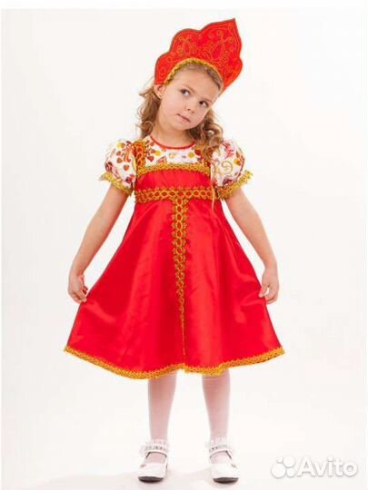 Русский народный костюм для девочек