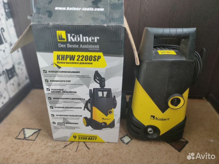 Мойка высокого давления Kolner khpw 2200SP