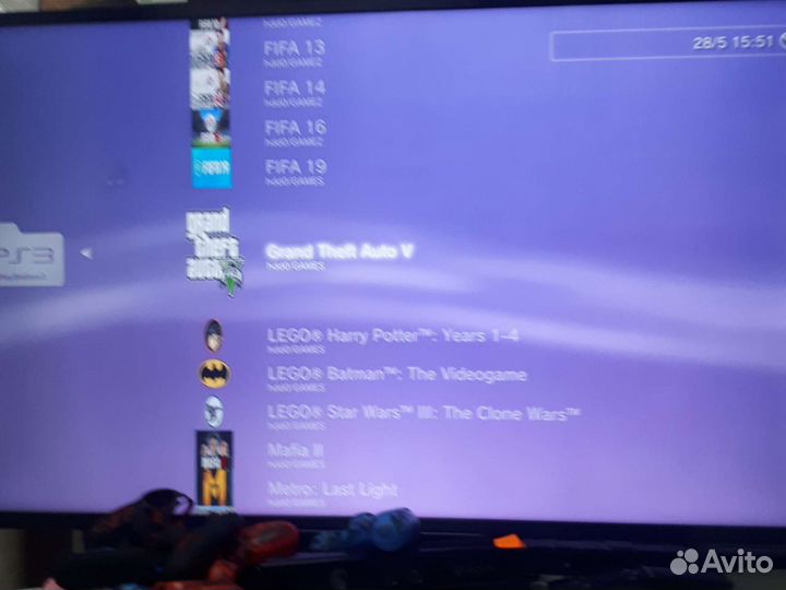 Sony PS3 super Slim 500gb Прошита + игры. 2 джоя